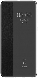 Чехол-книжка Smart View Flip Cover для Huawei P40 (черный)
